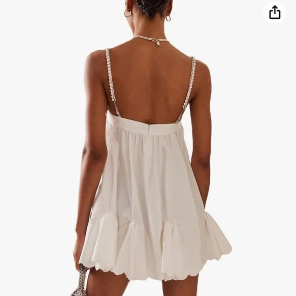 Never worn white bachelorette dress - Picture 2 of 9